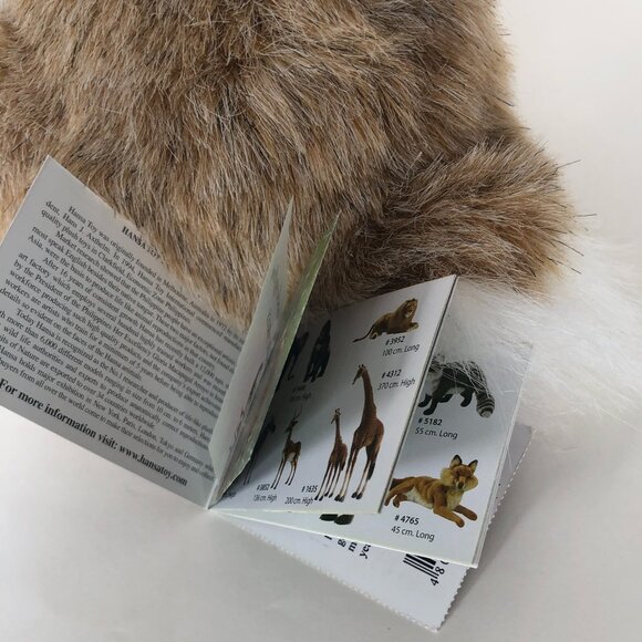 Hansa Handcrafted Bunny Stuffed Animal Brand New w/ Tag - Picture 13 of 14